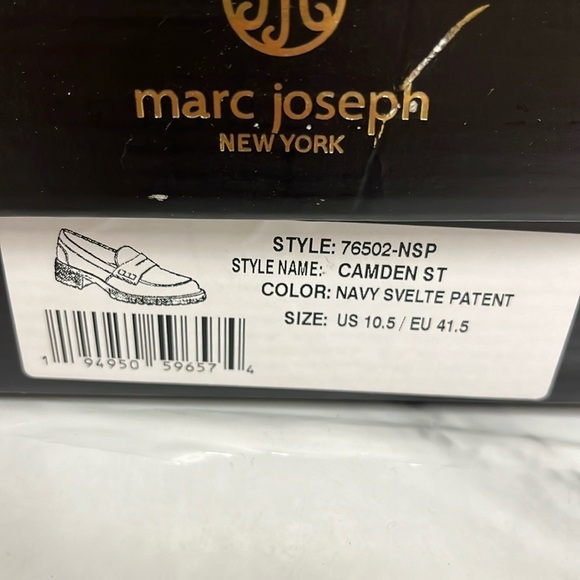 MARC JOSEPH NEW YORK CAMDEN ST. LOAFER NAVY - 10.5 - Picture 5 of 5